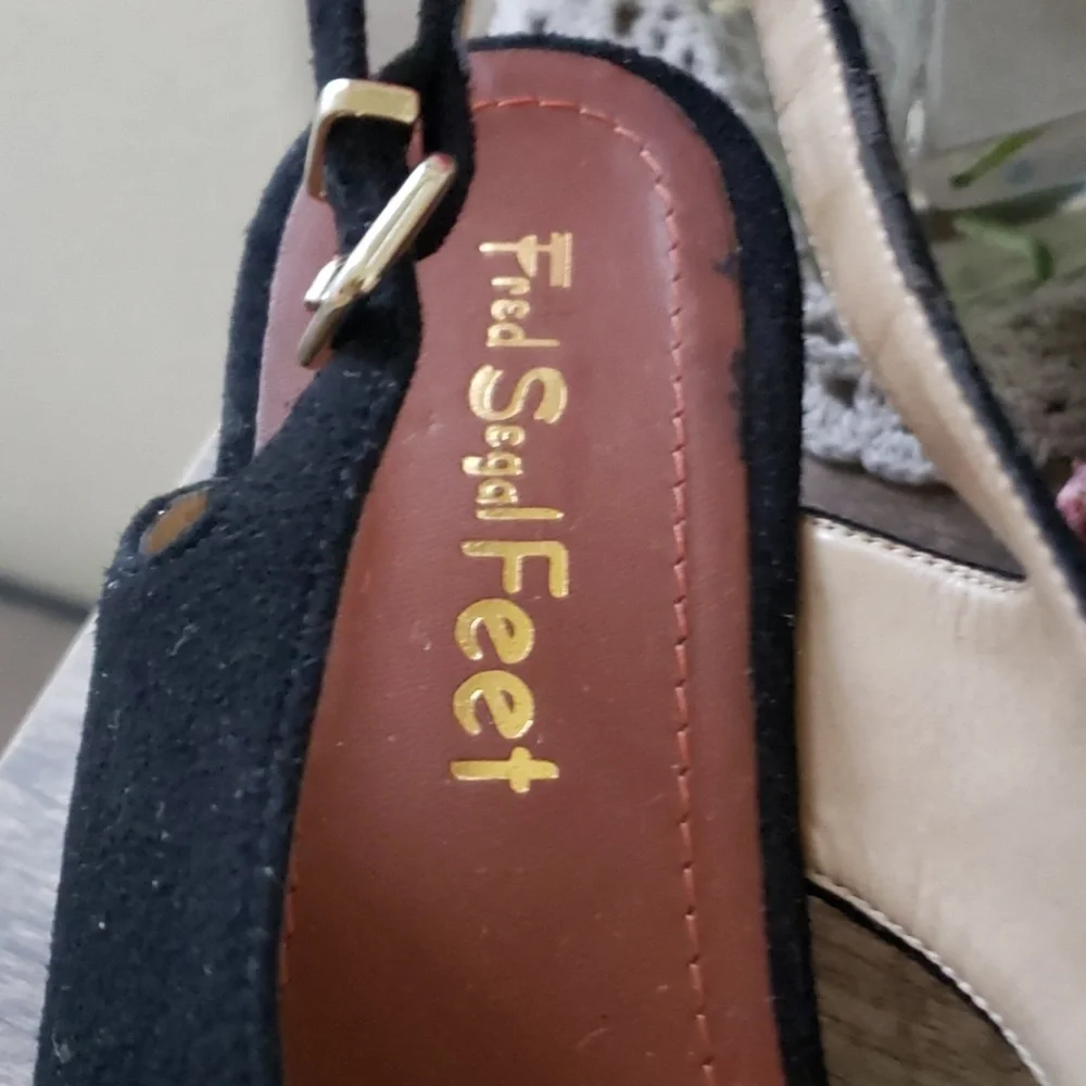 Fred Segal Feet platform sandal Y2k Style - Picture 3 of 5